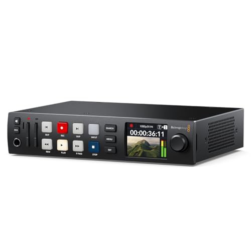 Blackmagic Designブラックマジックデザイン 国内正規品HyperDeck Studio HD Plus 黒