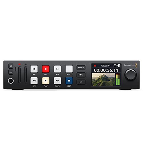 Blackmagic Designブラックマジックデザイン 国内正規品HyperDeck Studio HD Plus 黒