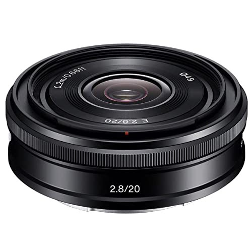 SONY 単焦点レンズ E 20mm F2.8 ソニー Eマウント用 APS-C専用 SEL20F28