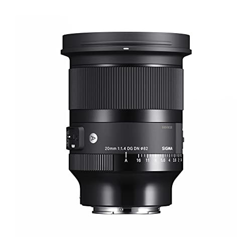 シグマ(Sigma) SIGMA シグマ Sony Eマウント レンズ 20mm F1.4 DG DN 単焦点 広角 フルサイズ Artミラーレス専用