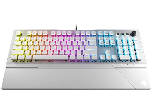 ROCCAT VULCAN 122 AIMO RGB メカニカルゲーミングキーボード US英語配列 静音 タクタイル(茶軸相当) (国内正規品) ドイツデザイン&エン