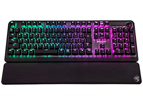 ROCCAT USB Pyro メカニカル RGB ゲーミングキーボード リニア(赤軸) JP日本語配列 ドイツデザイン ROC-12-627