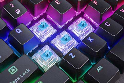 Thermaltake TT PREMIUM GAMING LEVEL 20 RGB TITANIUM CherryMX Blue 日本語キーボード KB-LVT-BLSRJP-01 KB473