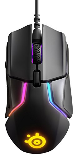 SteelSeries ゲーミングマウス 有線 デュアルセンサー 重量・重心カスタマイズ機能 32ビットARM プロセッサー搭載 Rival 600 62446