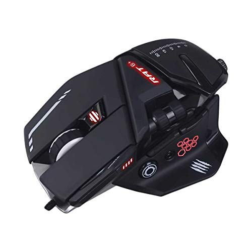 Mad Catz (マッドキャッツ) R.A.T.6プラス ゲーミングマウス FPS向け 最大12000DPI 無段階調整DPI スナイパー エイムボタン PS4