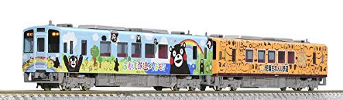 TOMIX Nゲージ 肥薩おれんじ鉄道 HSOR-100形 くまモンラッピング1号 おれんじちゃん セット 2両 98062 鉄道模型 ディーゼルカー