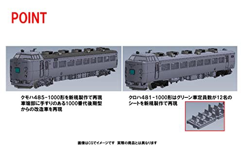 TOMIX Nゲージ JR 485 1000系 かもしか セット 98505 鉄道模型 電車の通販はau PAY マーケット - dudouce |  au PAY マーケット－通販サイト