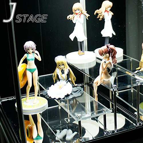 J-STAGE (ジェイ・ステージ) アクリルひな壇 (金属脚) アクリルスタンド 透明 コレクション フィギュア スタンド 2段セット  (50mm&100mm)の通販はau PAY マーケット - dudouce | au PAY マーケット－通販サイト