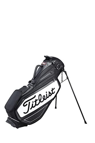 TITLEIST(タイトリスト) プレミアム スタンドバッグ TB20SXSF ブラック×ホワイト メンズ