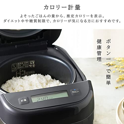 アイリスオーヤマ 圧力IHジャー炊飯器 5.5合 RC-PCA50-H グレー