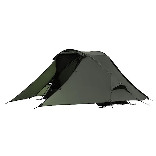 Thous Winds テント ソロ 軽量 簡単設営 ワンポールテント コンパクト 4シーズン適用 小型テント キャンプ アウトドア 登山 ハイキング 防風 防水 15Dナイロン 耐水圧2000mm インナーテントとアウターテントは別売りの通販は