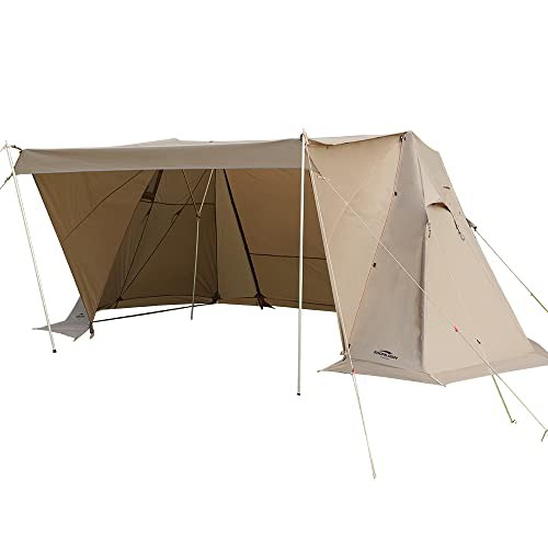 SoomloomY字型テント Capture tent 4.0/1.0家庭/カップル/ソロキャンプ4･1人用 軽量 快適さ アウトドアキャンピング 210Tポリエステル防