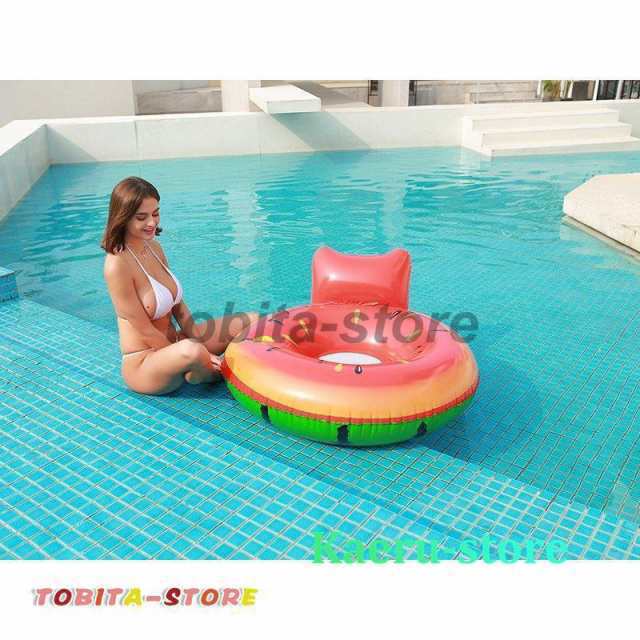 浮き輪 大人 フローティングラウンジ 120cm フロート 浮輪 うきわ フロートボート マット プール 海 海水浴 子供 親子 ベビー キッズ おの通販は