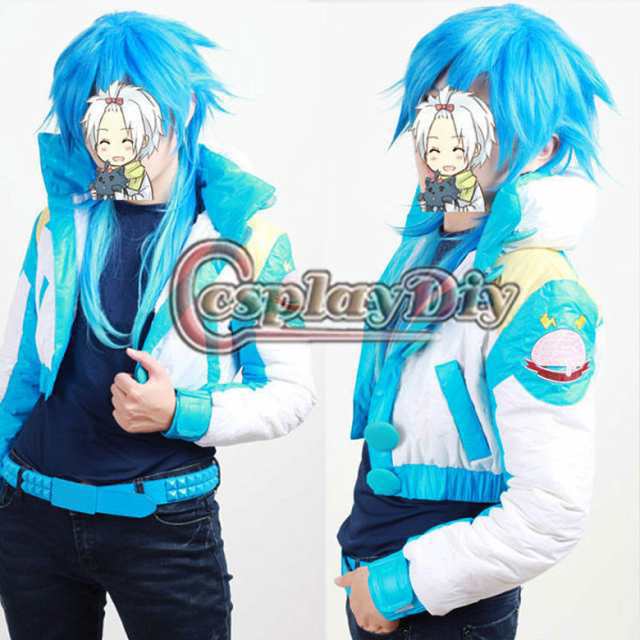 高品質 高級コスプレ衣装 ゲーム DRAMAtical Murder ドラマティカル マーダー 風 瀬良垣 蒼葉（せらがき あおば）タイプ +ウィッグ付き