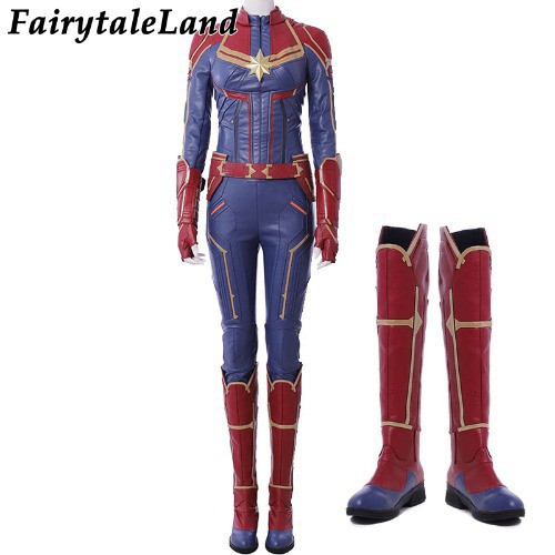 高品質 高級コスプレ衣装 キャロル・ダンバース 風 オーダーメイド コスチューム Carol Danvers Cosplay Costume