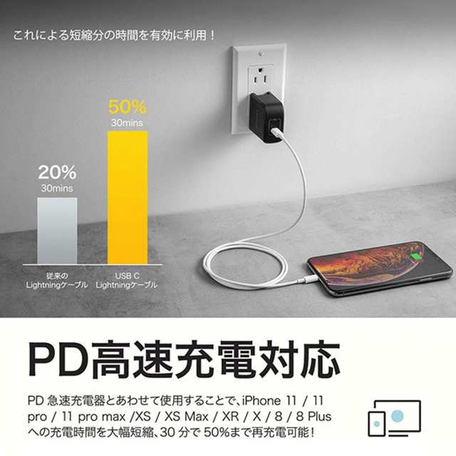 iPhone充電器 ライトニング ケーブル20本 1m データ転送 A