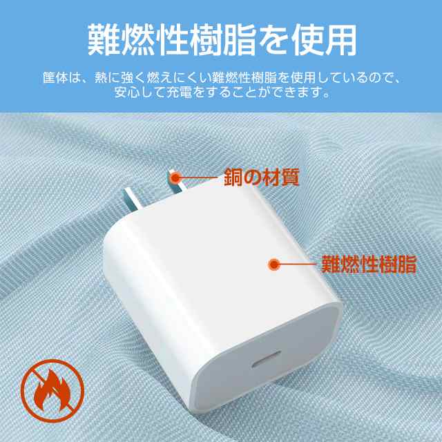 最新型20W PD充電器 iPhone14 充電 純正品質 タイプC 急速充電器アイフォン14 ipad対応 高品質 アダプター  iPad/iphone14/13/12/11/SE/XR｜au PAY マーケット