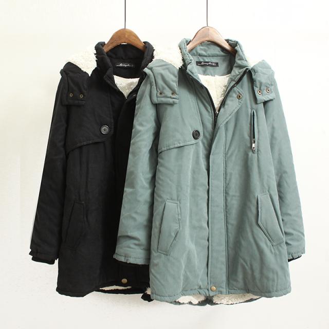 秋冬 コート レディース アウター ポンチョ風 大きいサイズ モッズ コート レディース 裏起毛 の通販はau Pay マーケット Fashion Mille