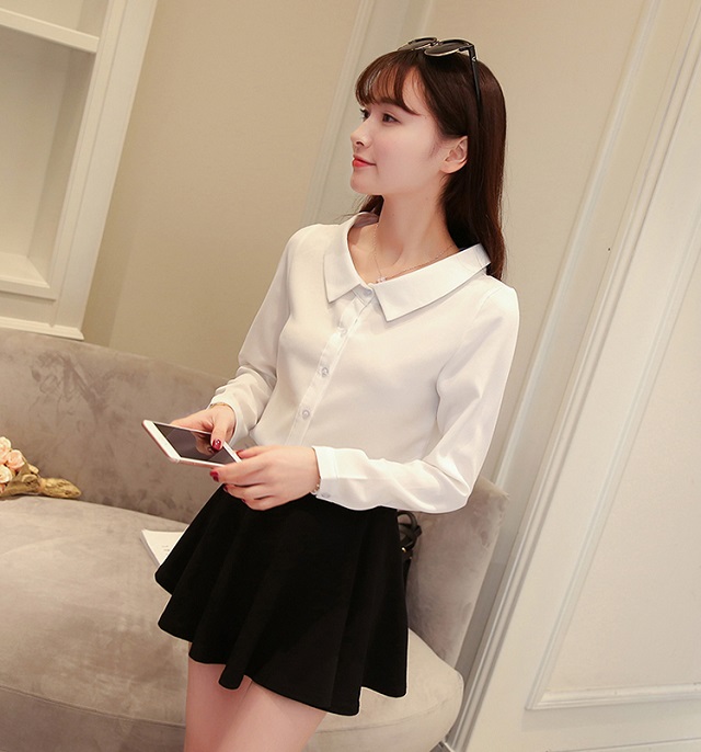 とろみシャツ 長袖 フォーマル レディース シフォン ブラウス 白 ノーアイロン とろみブラウス の通販はau Pay マーケット Fashion Mille