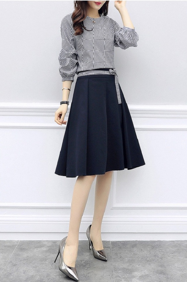 ワンピース きれいめ セットアップ おしゃれ レディース トップス スカートセット 秋 膝丈ワンピースの通販はau Pay マーケット Fashion Mille