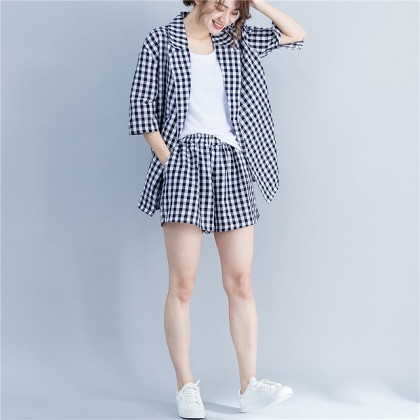 ジャケット ショートパンツ セットアップ 大きいサイズ レディース ギンガムチェック Ll 4lの通販はau Pay マーケット Fashion Mille ジャケット ショートパンツ セットアップ 大きいサイズ レディース ギンガムチェック Ll 4lの通販はau Pay マーケット Fashion Mille