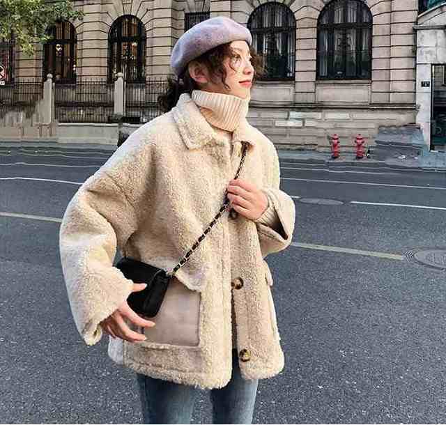ボアコート ファーコート レディース ゆったり ショート丈 無地 ジャケット 厚手 アウター 冬 の通販はau Pay マーケット Fashion Mille