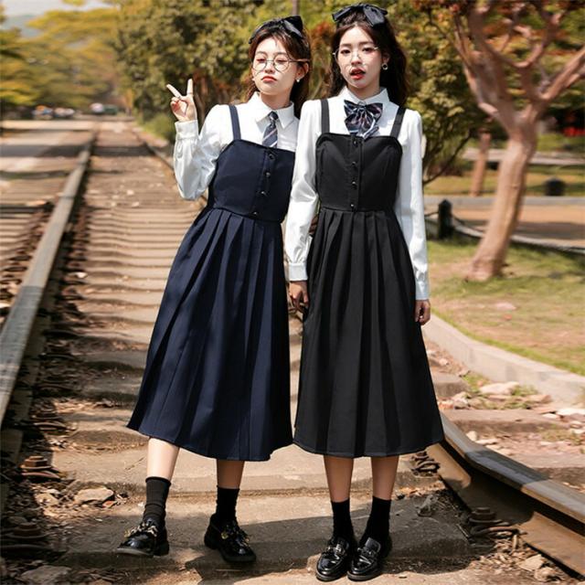 ブレザー ワンピース 制服 学生制服 スクール jk JK 学院風 スクール