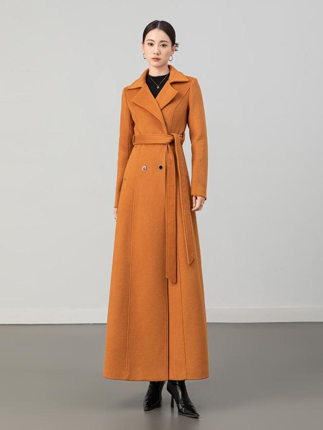 超ロングコート レディース チェスターコートトレンチ コート マキシ丈 チェスターコート ガウンコート ロング 大きいサイズ ロング丈 アウター 厚手 通勤 アウター