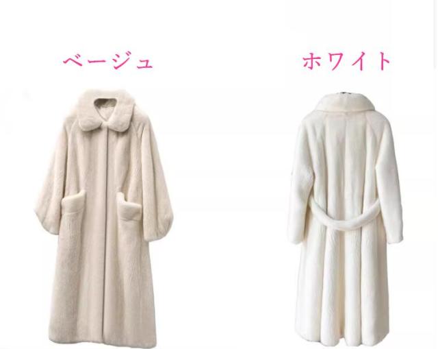 ファーコート ボリューム冬新作フェイクファー 秋冬服 カジュアル