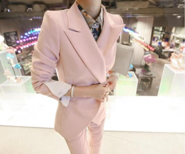 事務服 制服 ボンマックス(BONMAX) パンツ AP6230 大きいサイズ17号