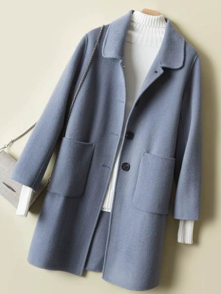 レディース コート ウールロングコート 長袖 襟付き ストレート スマート Iライン ポケット 大人可愛い きれいめ シンプル カジュアル 上品 おしゃれ エレガント シック 高級感 無地 かっちり レディース コート ウールロングコート 長袖 襟付き ストレート