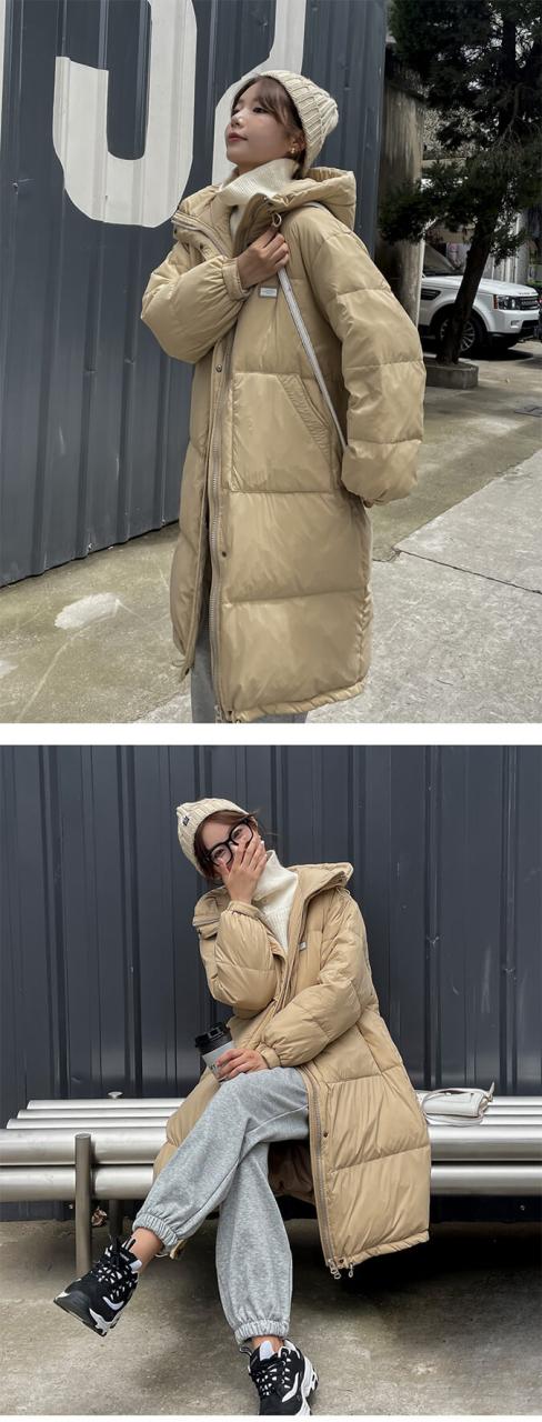 3B6 ロングダウンコート レディース ダウンジャケット アウター ロング