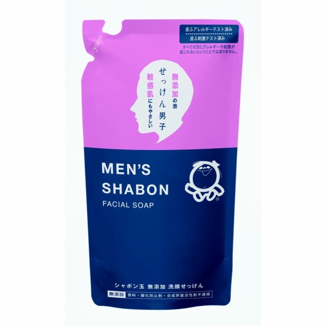 メンズシャボンフェイシャルソープ詰替用250ML × 36点[倉庫区分NO]の