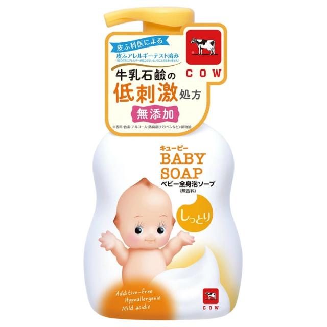 キューピーしっとり全身ベビーソープ泡400ML × 12点[倉庫区分NO]の通販は 5,680円