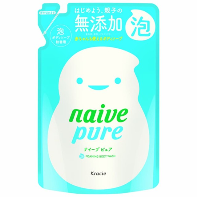 ナイーブピュア泡ボディソープ詰替450ML × 16点[倉庫区分NO]の通販はボディソープ・シャンプーボトル