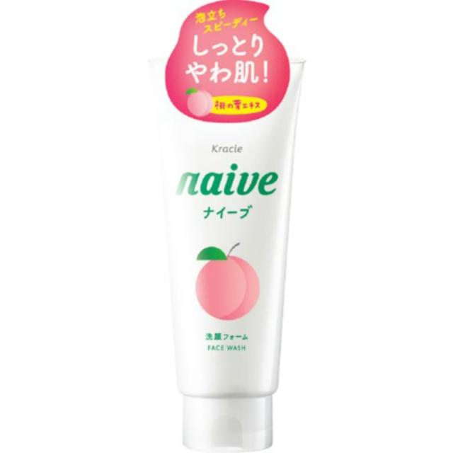 ナイーブ洗顔フォーム(桃の葉)130G × 36点[倉庫区分NO]