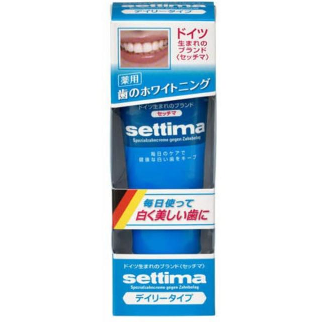 セッチマ歯磨きデイリータイプ80G × 80点[倉庫区分NO]の通販は