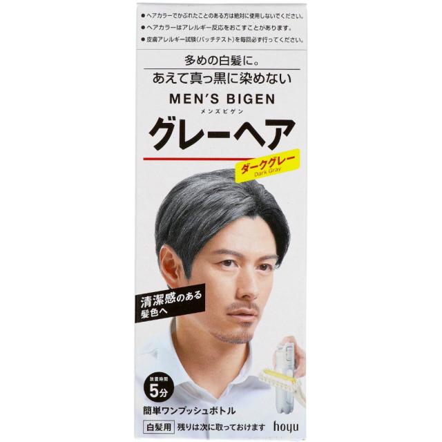 メンズビゲングレーヘアダークグレー × 27点[倉庫区分NO]の通販は 23,560円