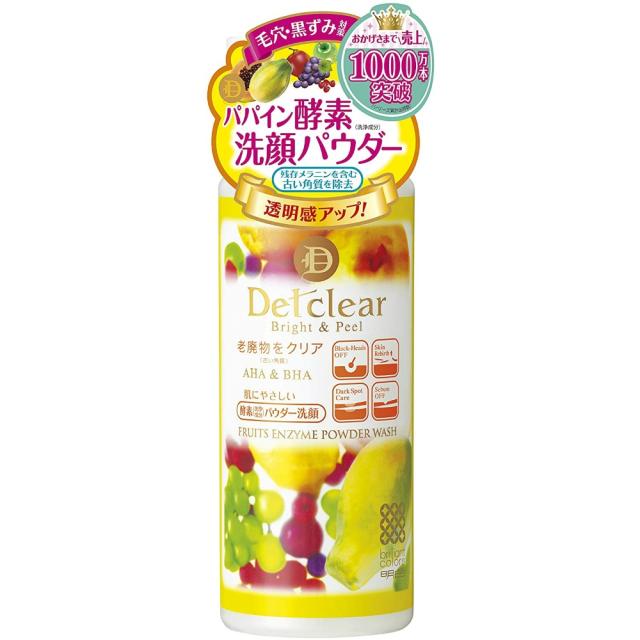 DETクリアフルーツ酵素パウダーウオツシユ75G × 48点[倉庫区分NO]の通販は