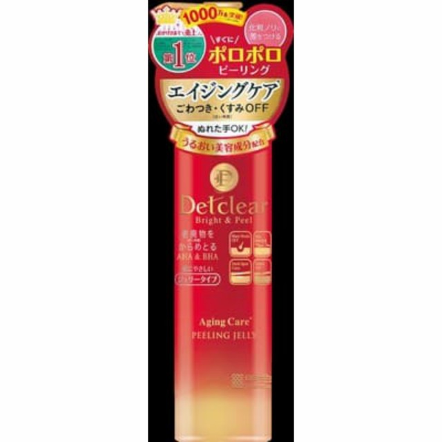 DETクリア ブライト&ピール ピーリングジェリーエイジングケア180ml