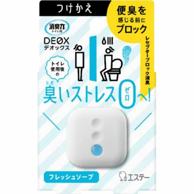 消臭力DEOXトイレ用かえフレッシュソープ6ML × 40点[倉庫区分NO]