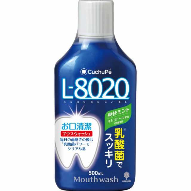 L-8020マウスウォッシュ爽快ミント500ML × 20点[倉庫区分NO]