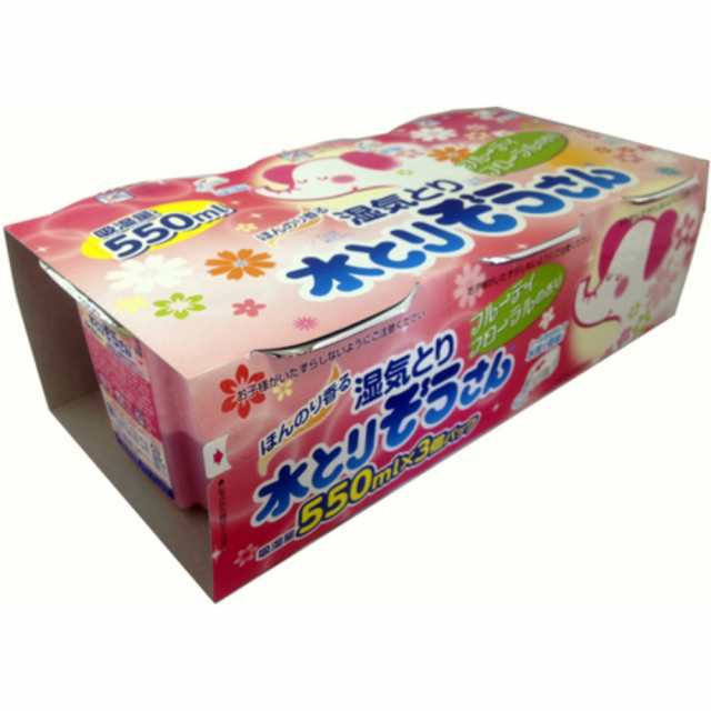 水とりぞうさん香り付き3個フローラル550ML × 15点[倉庫区分NO]