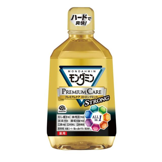 モンダミン プレミアムケア ストロングミント 1080mL × 12点