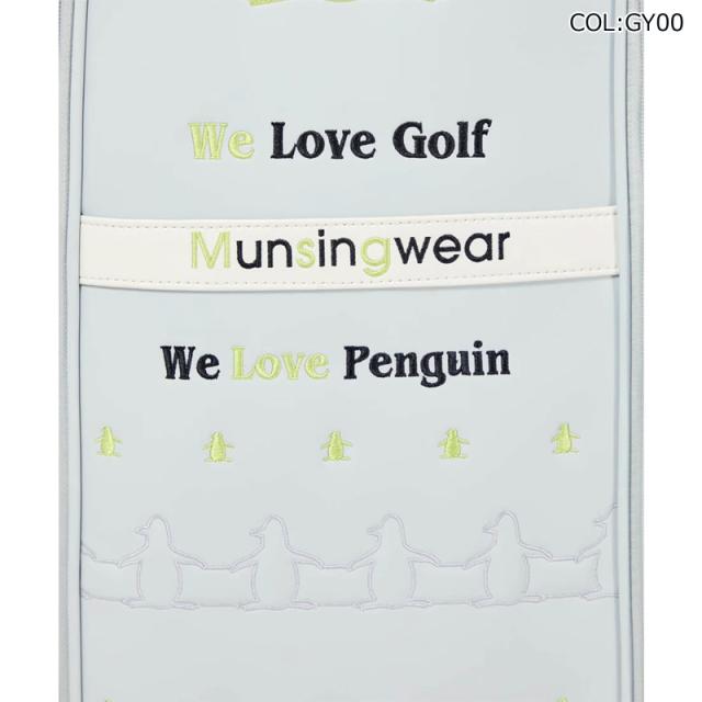 マンシングウェア Munsingwear MG5FCB02L 8.5型(3.1kg) 46インチ対応 キャディバッグ カート型 ゴルフバッグ