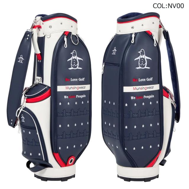 マンシングウェア Munsingwear MG5FCB02L 8.5型(3.1kg) 46インチ対応 キャディバッグ カート型 ゴルフバッグ