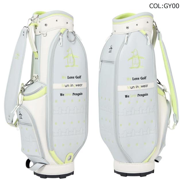 マンシングウェア Munsingwear MG5FCB02L 8.5型(3.1kg) 46インチ対応 キャディバッグ カート型 ゴルフバッグ