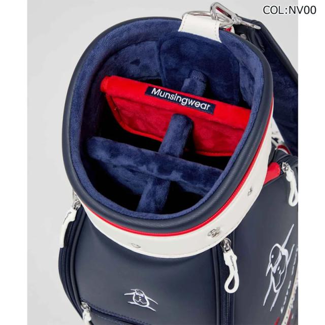 マンシングウェア Munsingwear MG5FCB02L 8.5型(3.1kg) 46インチ対応 キャディバッグ カート型 ゴルフバッグ