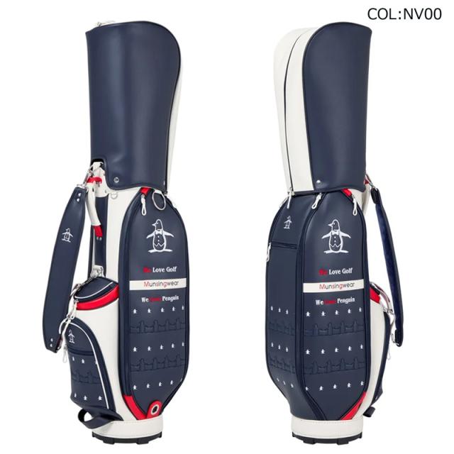 マンシングウェア Munsingwear MG5FCB02L 8.5型(3.1kg) 46インチ対応 キャディバッグ カート型 ゴルフバッグ