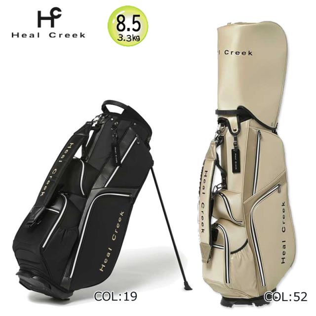 ヒールクリーク Heal Creek 003-11200 8.5型(3.3kg) スタンド式 キャディバッグ ゴルフバッグ